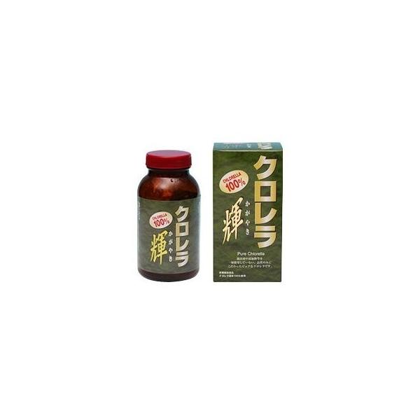 【アウトレット】クロレラ輝 180mg×1000粒 ※訳あり（ワケアリ）／箱つぶれなど
