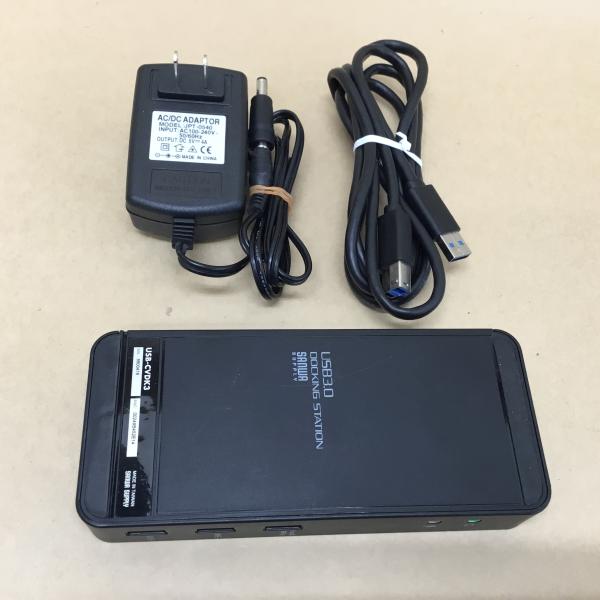 サンワサプライ USB3.0 ドッキングステーション USB-CVDK3 QWXGA