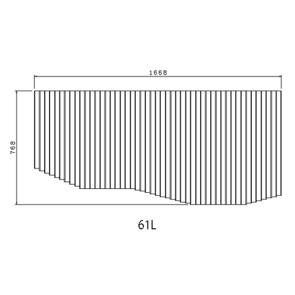 Ĉӂ gNX V61LyViԁzB10010705 }nVXeoXp Cӂ ӂ y@zW1668mm×D768mmii: BFPFTAA130A1jHB10010705