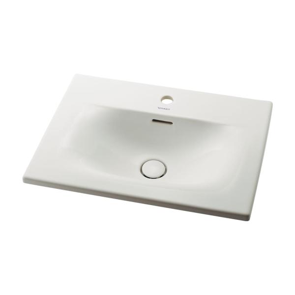 ●材質：陶器製説明文●切込寸法W520×D390ミリ●容量3.7L●オーバーフロー付き●専用排水上部セット（排水栓操作タイプ）・陶器製排水栓カバー付き補足：※単水栓の取付けには、アダプターが必要