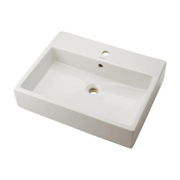 ●材質：陶器製説明文●切込寸法は、メーカーのカタログまたはWEBカタログの巻末をご参照ください。●容量9L●オーバーフロー付き●固定金具付き補足：※単水栓の取付けには、アダプターが必要