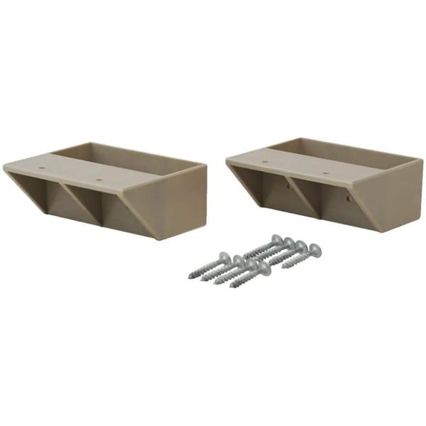 メーカー：平安伸銅工業型番：DXN-2ラブリコは、特別な技術がなくても、安全でカンタンに利用できるDIY収納パーツ。こちらは、2×4木材の柱に棚を取り付けるための棚受けパーツです。【商品仕様】商品名 2×4棚受シングルセット内容 棚受けシン...