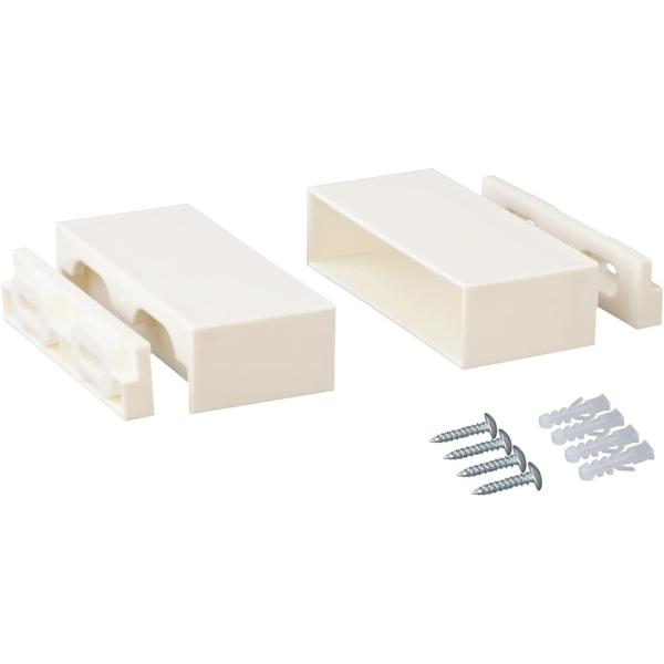 メーカー：平安伸銅工業型番：DXO-22ラブリコは、特別な技術がなくても、安全でカンタンに利用できるDIY収納パーツ。こちらは、1×4木材を棚板として受けるための棚受けパーツです。【商品仕様】商品名 1×4棚受セット内容 棚受2個、ねじ4本...