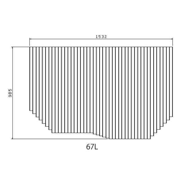 Ĉӂ gNX (}n)V67LyViԁzFFMAHW2A1 }nVXeoXp Cӂ ӂ y@zW1532mm×D985mmii: GFFMAHW2AXj
