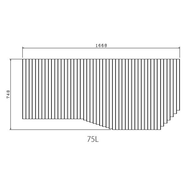Ĉӂ gNX (}n)V75LyViԁzFFMALW2X1 }nVXeoXp Cӂ ӂ y@zW1668mm×D748mmii: GFFMALW2XXj