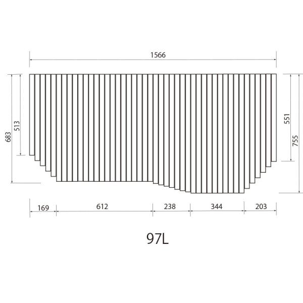 Ĉӂ gNX (}n)V97LyViԁzFFMTDW2A1 }nVXeoXp Cӂ ӂy@zW1566mm×D721mm