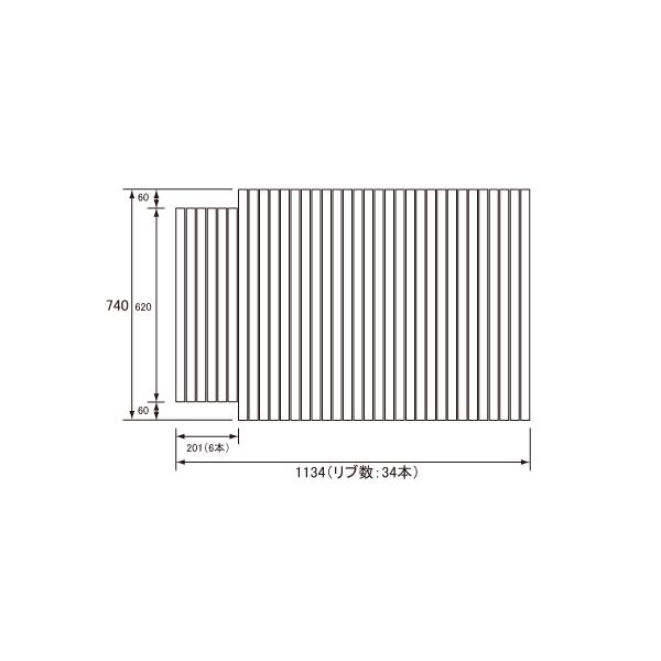 pi\jbN Panasonic(dH iVi) Cӂ(ӂӂ tt^) ӂ GA1203C 740×1134mm (u:34{)