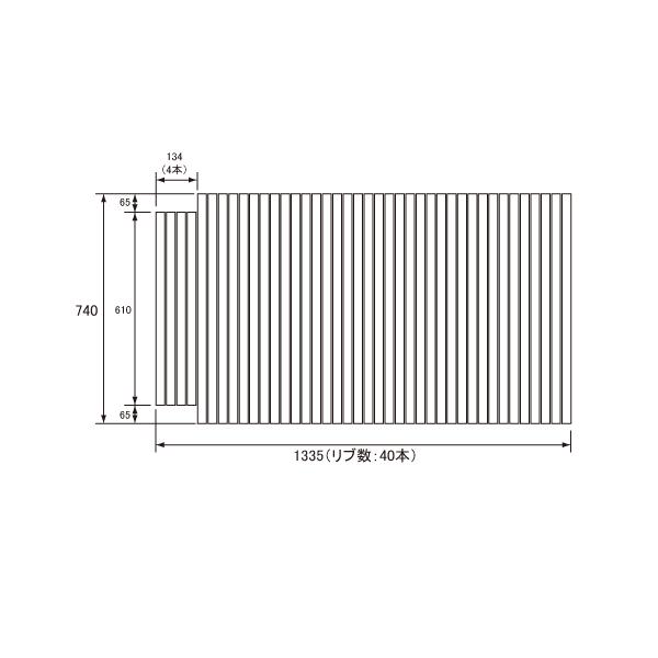 pi\jbN Panasonic(dH iVi) Cӂ(ӂӂ tt^) ӂ GA1403C 740×1335mm (u:40{)