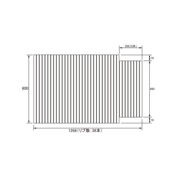 pi\jbN Panasonic(dH iVi) Cӂ(ӂӂ tt^) ӂ GA1407AMC (GA1407AM̑֕i) 800×1268mm (u:38{)