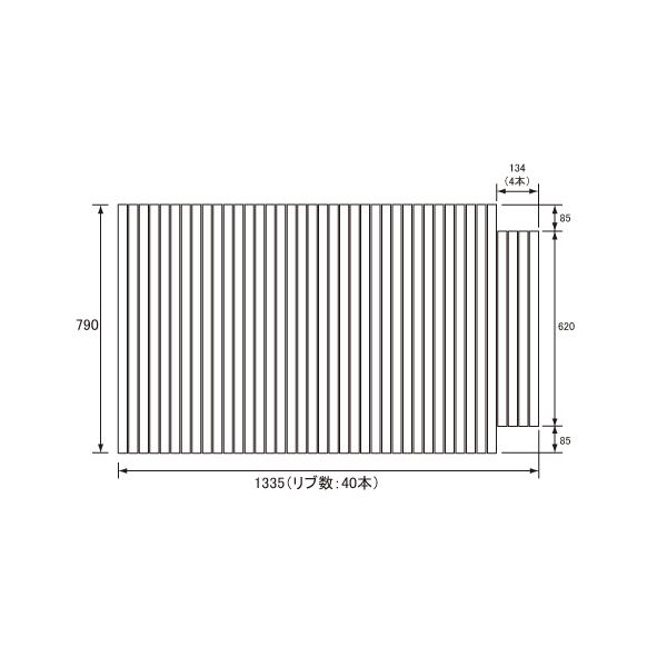 pi\jbN Panasonic(dH iVi) Cӂ(ӂӂ tt^) ӂ GA1407C 790×1335mm (u:40{)
