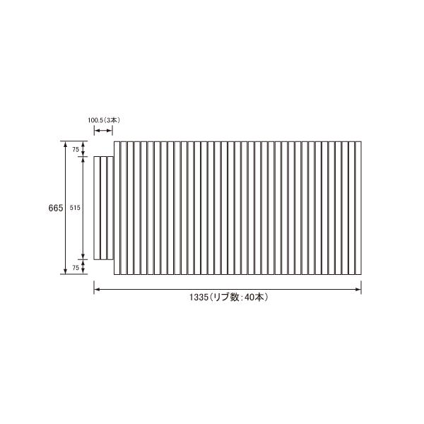 pi\jbN Panasonic(dH iVi) Cӂ(ӂӂ tt^) ӂ GA140NC 665×1335mm (u:40{)