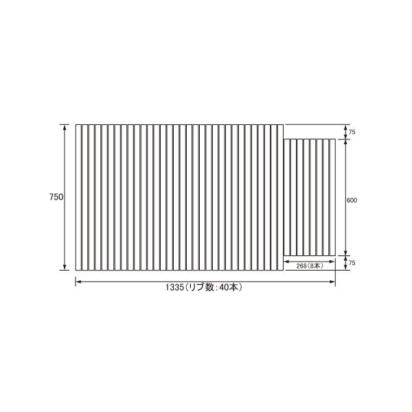 pi\jbN Panasonic(dH iVi) Cӂ(ӂӂ tt^) ӂ GA1412FAC (GA1412FȂ֕i) 750×1335mm (u:40{)