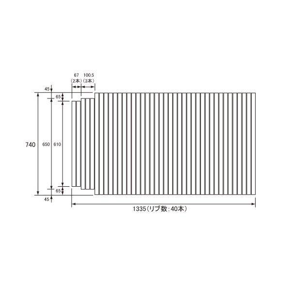 pi\jbN Panasonic(dH iVi) Cӂ(ӂӂ tt^) ӂ GA141CC (GA141C̑֕i) 740×1335mm (u:40{)