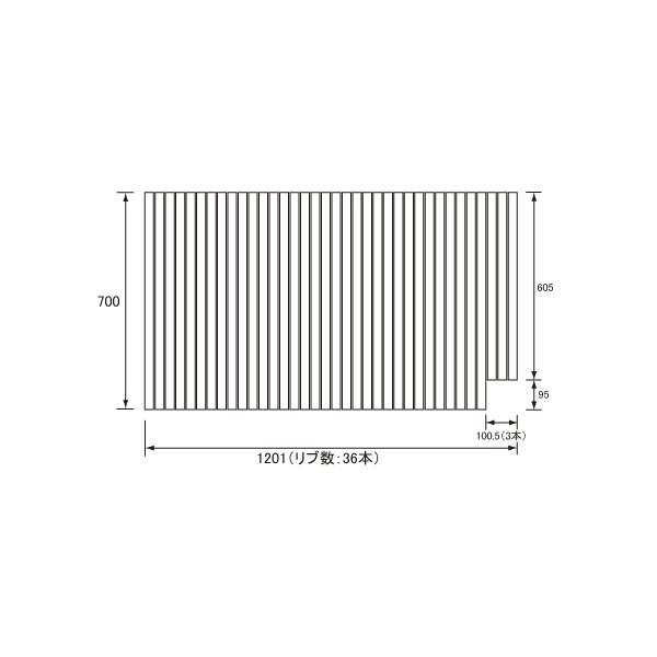 pi\jbN Panasonic(dH iVi) Cӂ(ӂӂ tt^) ӂ GD60431 700×1201mm (u:36{)