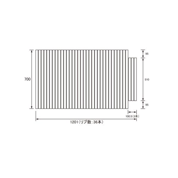 pi\jbN Panasonic(dH iVi) Cӂ(ӂӂ tt^) ӂ GD60439 700×1201mm (u:36{)