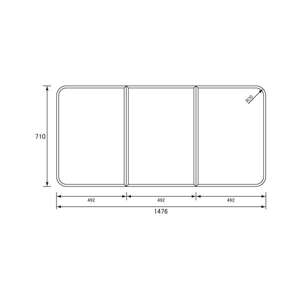 pi\jbN Panasonic(dH iVi) Cӂ(ӂӂ tt^) g݂ӂ GK91F04SC (GK91F04S̑֕i) 710×1476mm