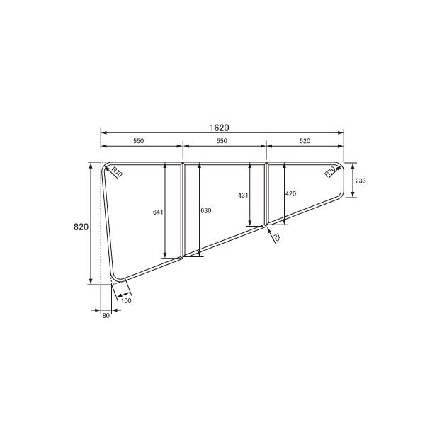 pi\jbN Panasonic(dH iVi) Cӂ(ӂӂ tt^) g݂ӂ GKU71MKF5M 820×1620mm