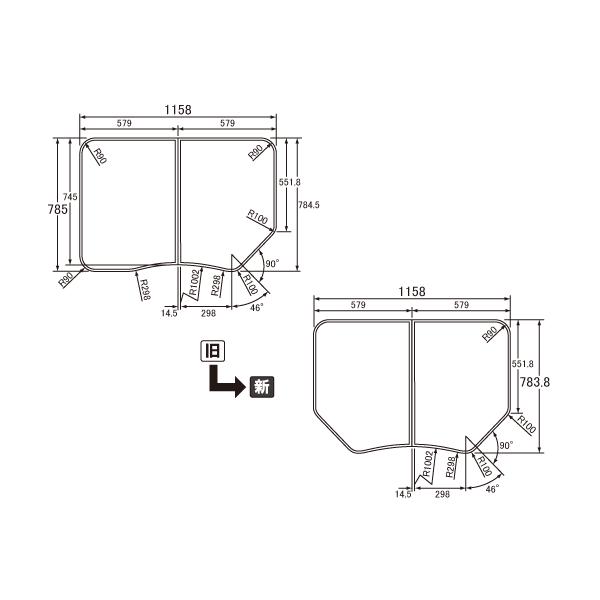 pi\jbN Panasonic(dH iVi) Cӂ(ӂӂ tt^) g݂ӂ GKU71WKF8KK1 783.5×1158mm