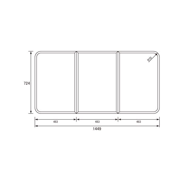 pi\jbN Panasonic(dH iVi) Cӂ(ӂӂ tt^) g݂ӂ GZ964C 8GZ964̑֕i) 724×1449mm