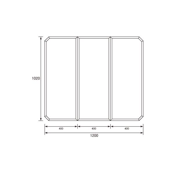 pi\jbN Panasonic(dH iVi) Cӂ(ӂӂ tt^) g݂ӂ GZ965C (GZ965̑֕i) 1020×1200mm