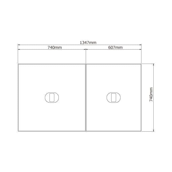ノーリツ 【KHHSH05】ノーリツ 取っ手付き断熱ふろふた (FD-SYB1678RT 