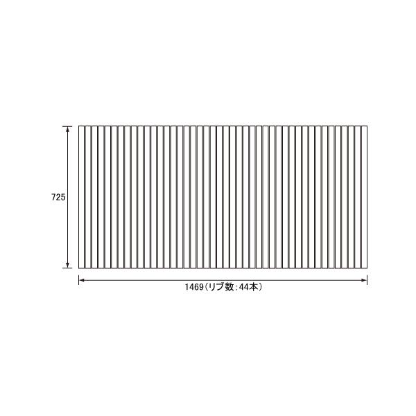 pi\jbN Panasonic(dH iVi) Cӂ(ӂӂ tt^) ӂ RL91057C (RL91057̑֕i) 725×1469mm (u:44{)