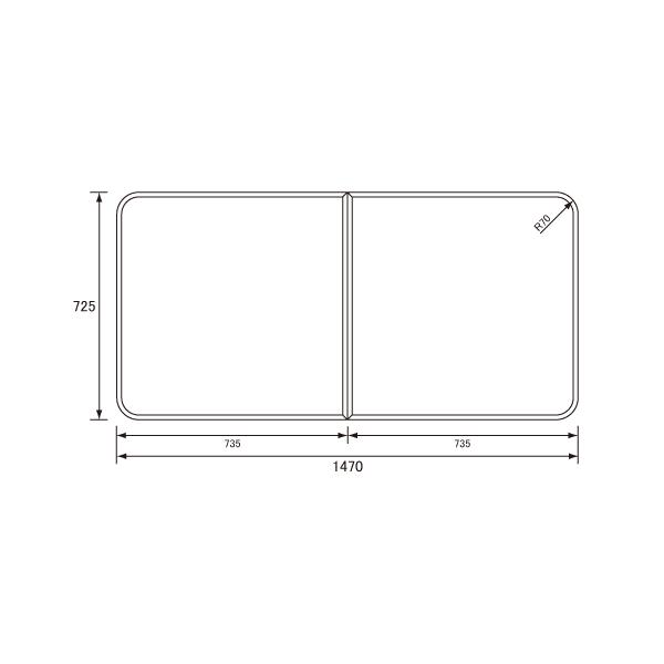 pi\jbN Panasonic(dH iVi) Cӂ(ӂӂ tt^) g݂ӂ RL91057SC (RL91057S̑֕i) 725×1470mm