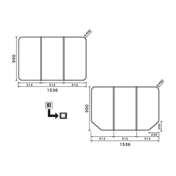 pi\jbN Panasonic(dH iVi) Cӂ(ӂӂ tt^) g݂ӂ RLA76KF11 990×1536mm