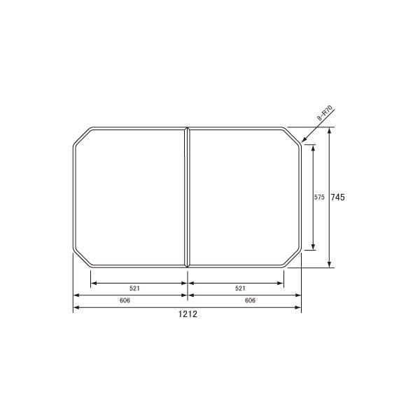 pi\jbN Panasonic(dH iVi) Cӂ(ӂӂ tt^) g݂ӂ RSS75HN1SM 745×1212mm }CNoutp