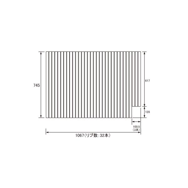 pi\jbN Panasonic(dH iVi) Cӂ(ӂӂ tt^) ӂ RSW73MN1K1XR 745×1067mm (u:32{)