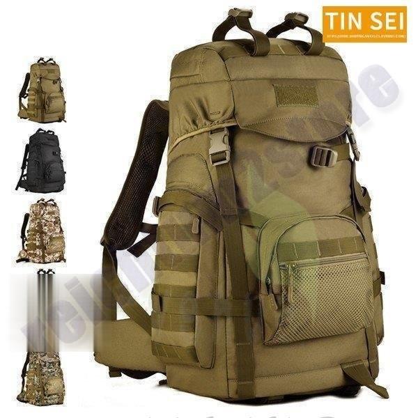 リュックサック 迷彩 バックパック メンズ バッグ ザック 防水 オシャレ ミリタリー カジュアル 大容量 スポーツ 登山用 60l Pab Reichtum2store 通販 Yahoo ショッピング