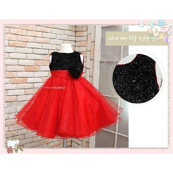 ドレス 7 腰花付 レッド 黒 ドレス 子供 ドレス 子供服 フォーマルドレス フォーマル ドレス キッズ キッズドレス 発表会 ダンス 赤 Buyee Buyee 日本の通販商品 オークションの代理入札 代理購入