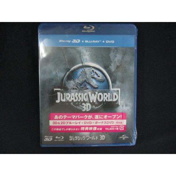 0282☆未開封BD ジュラシック・ワールド3D ブルーレイ&DVDセット