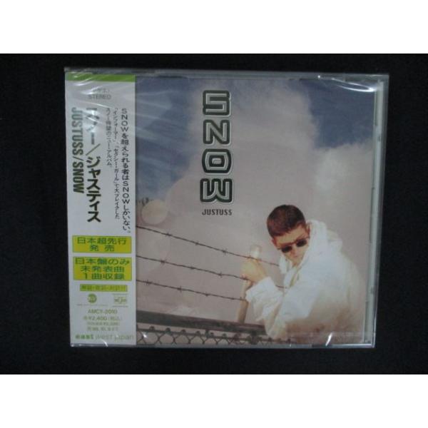 2681★未開封CD ジャスティス/スノー Justuss/SNoW ※ワケ有