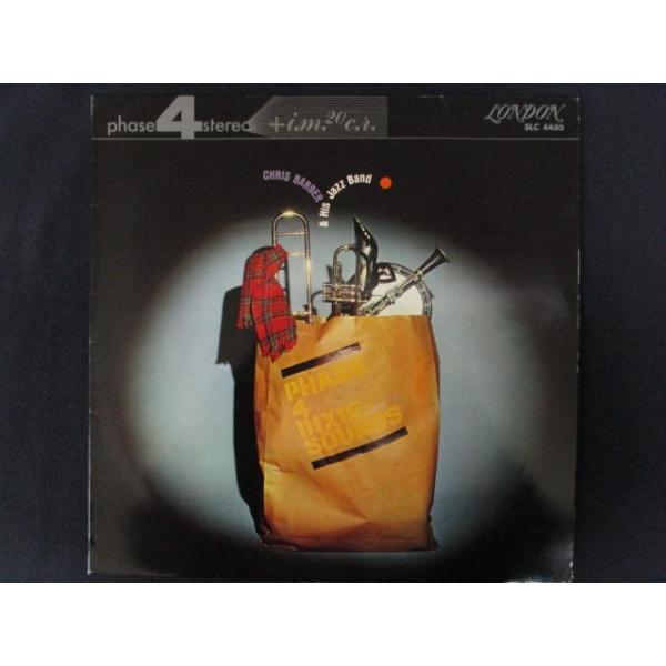 ジャズLPレコード4枚 LP/レコード 0055/クリスハーバージャズバンド/フェイズ4ディキシー