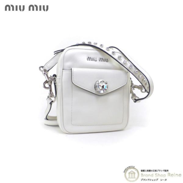 ミュウミュウ （MIUMIU） クリスタル ビジュー ハンド ショルダー