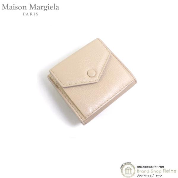 メゾン マルジェラ (Maison Margiela) カレンダータグ エンベロープ レザー コンパクト 三つ折り 財布 S56UI0150 ベージュ(新品) メゾン マルジェラ (Maison Margiela) カレンダータグ エンベロープ レザー コンパクト 三つ折り 財布 S56UI0150 ベージュ(新品)