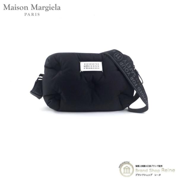 メゾン マルジェラ （Maison Margiela） Glam Slam グラムスラム ナイロン クロスボディ ショルダー バッグ  S55WB0012 ブラック（中古）