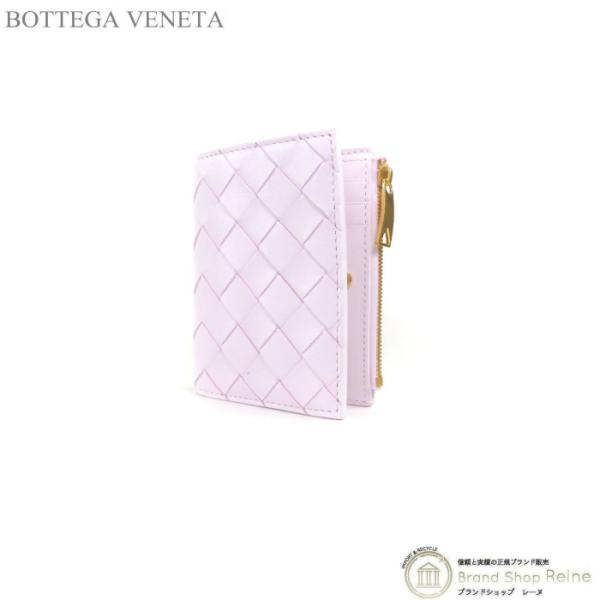 ボッテガヴェネタ ミニ財布 折り財布 コンパクト シンプル ブラック