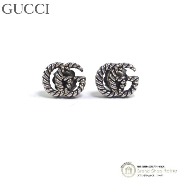 グッチ （GUCCI） ダブルG ピアス Ag925 627755 シルバー（新品