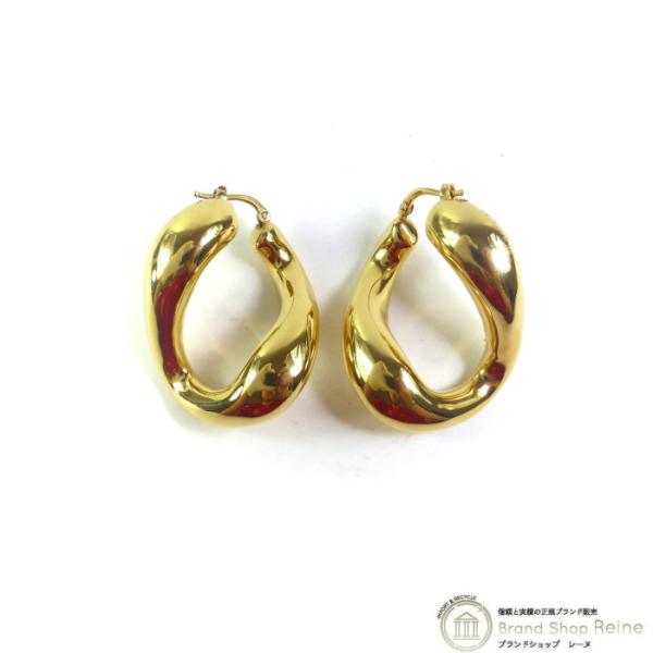 JIL SANDER ゴールド フープピアス　ペア　リング　ジルサンダー reine-web_23-040268