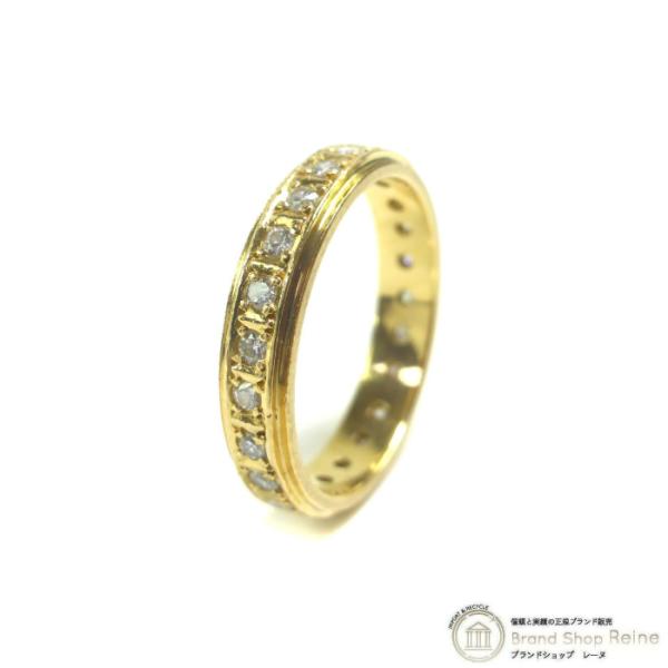 K18 （ジュエリー） ダイヤ エタニティ リング D0.41ct 指輪 約10号 