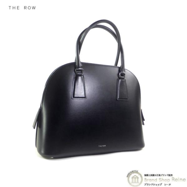 【The Row】ザ・ロウ 2025ss ハンドバッグ ブラック THE ROW ザ・ロウ ハンドバッグ ソフトマルゴー10 サドルレザー