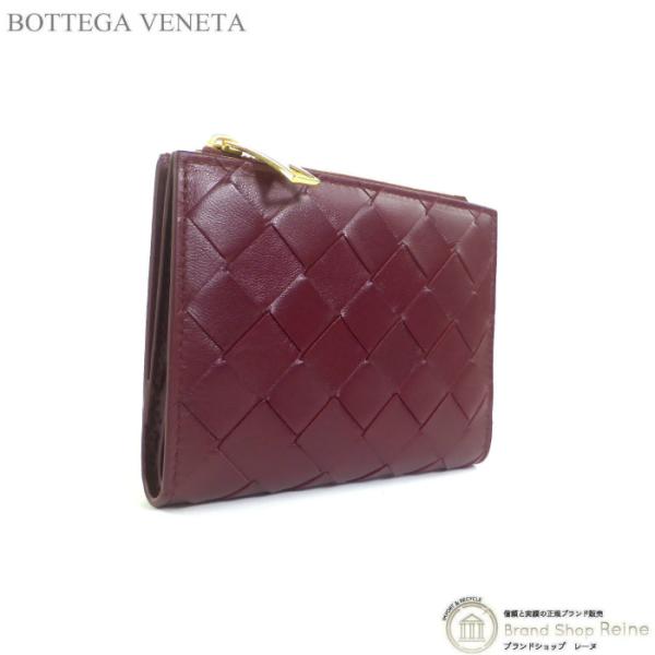 ボッテガべネタ　レザー 二つ折り財布 BOTTEGA VENETA ボッテガヴェネタ 二つ折り財布 742330 V2ZL3