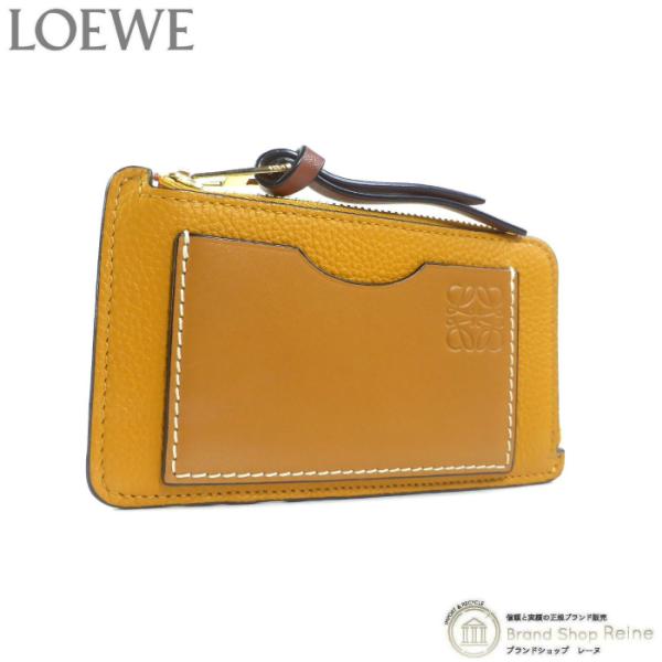 未使用品　箱・カード付き　LOEWE ロエベ　小銭入れ　ケース　ブラウン LOEWE（ロエベ） コイン＆カードホルダー カードケース コインケース