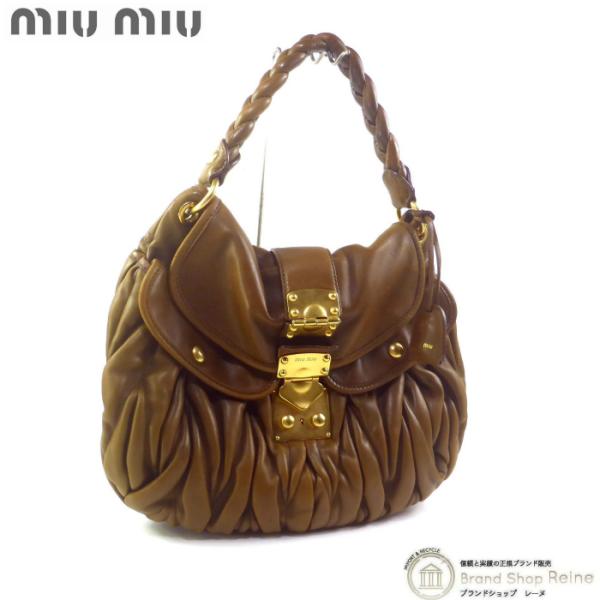 miu ミュウミュウ （MIUMIU） マテラッセ 2wayハンド ショルダー 