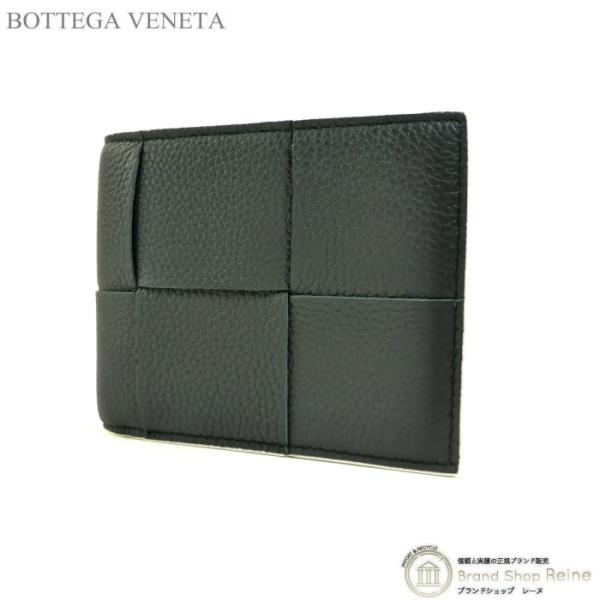 未使用　BOTTEGA VENETA 二つ折り財布　ケース付き　カセット BOTTEGA VENETA ボッテガヴェネタ 二つ折り財布 カセット ミディアム