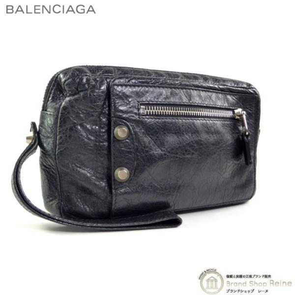 BALENCIAGA（バレンシアガ） ポーチ ジップケース ポーチ レザー