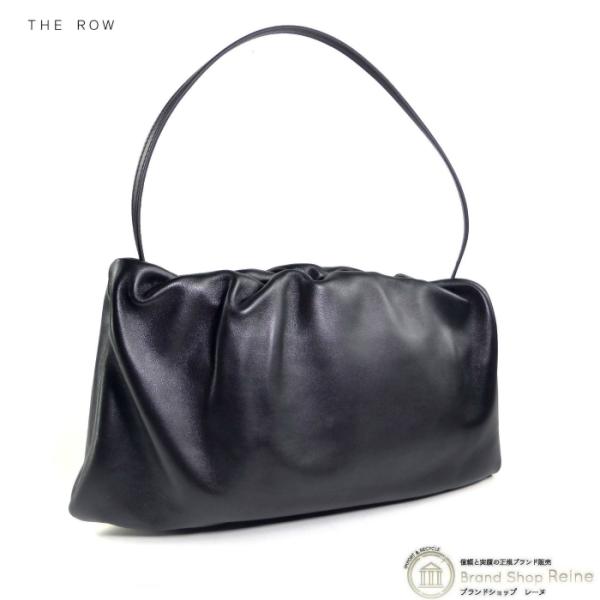 値下げ　美品　THE ROW ザ・ロウ レザー ショルダーバッグ BLACK reine-web_25-046137