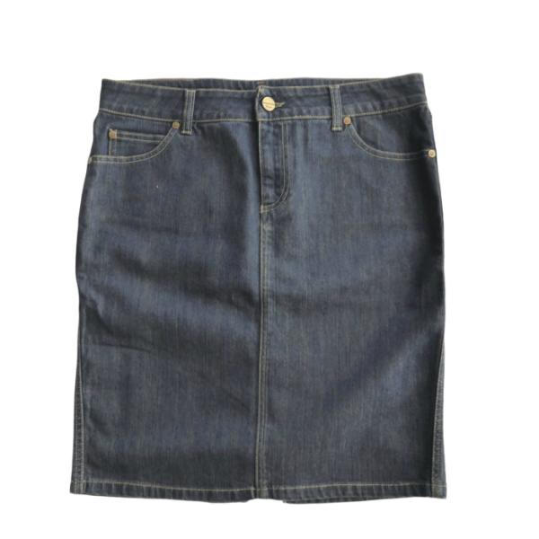 【美品】GUCCI　グッチ　デニム　プリーツスカート 38 GUCCI（グッチ） デニム ミニ スカート 5ポケット ストレッチ #44
